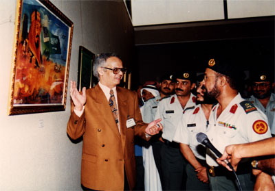 3rd Art exhibition in the Air Defense forces institute